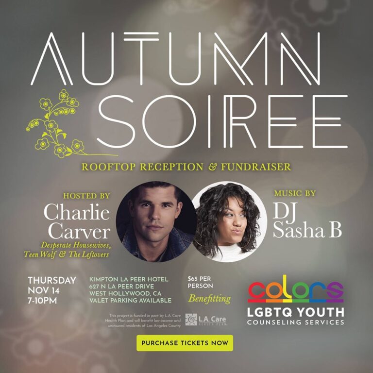 COLORS Autumn Soiree and partnership