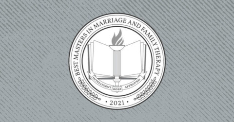 Best Masters in Marriage and Family Therapy Degree Program Seal Header