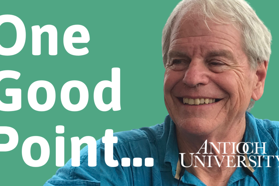 One Good Point…with Dr. Jon Wergin
