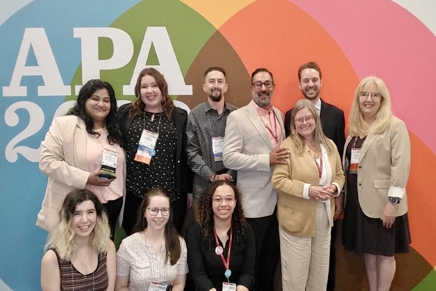Group of students at the APA Conference