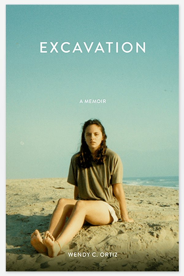 The book jacket of Excavation by Wendy Ortiz.