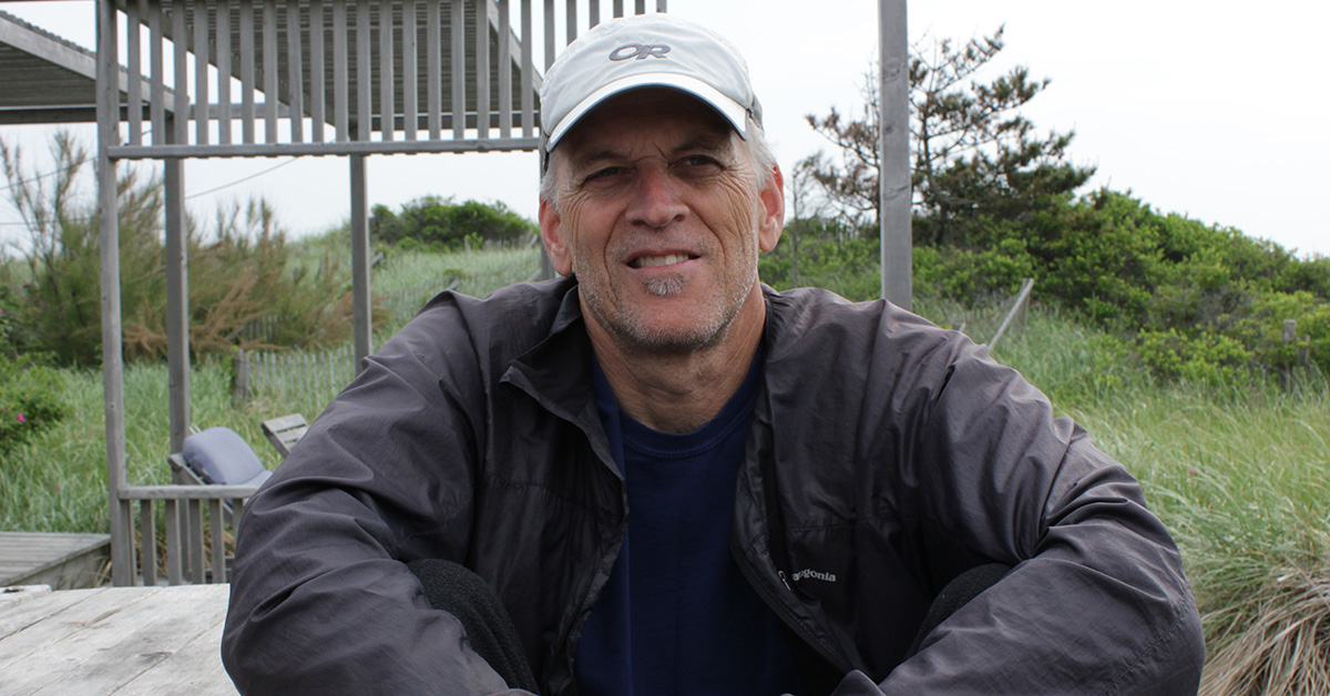 A header image showing Chris Hardee.