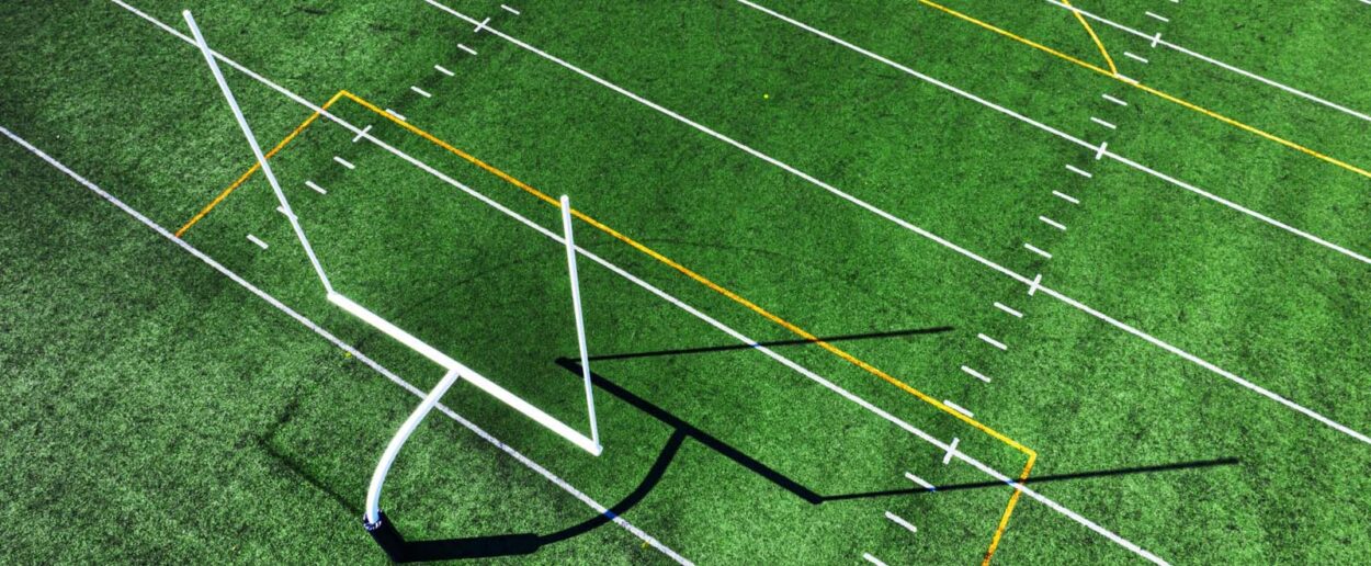 Football Field with Goal post