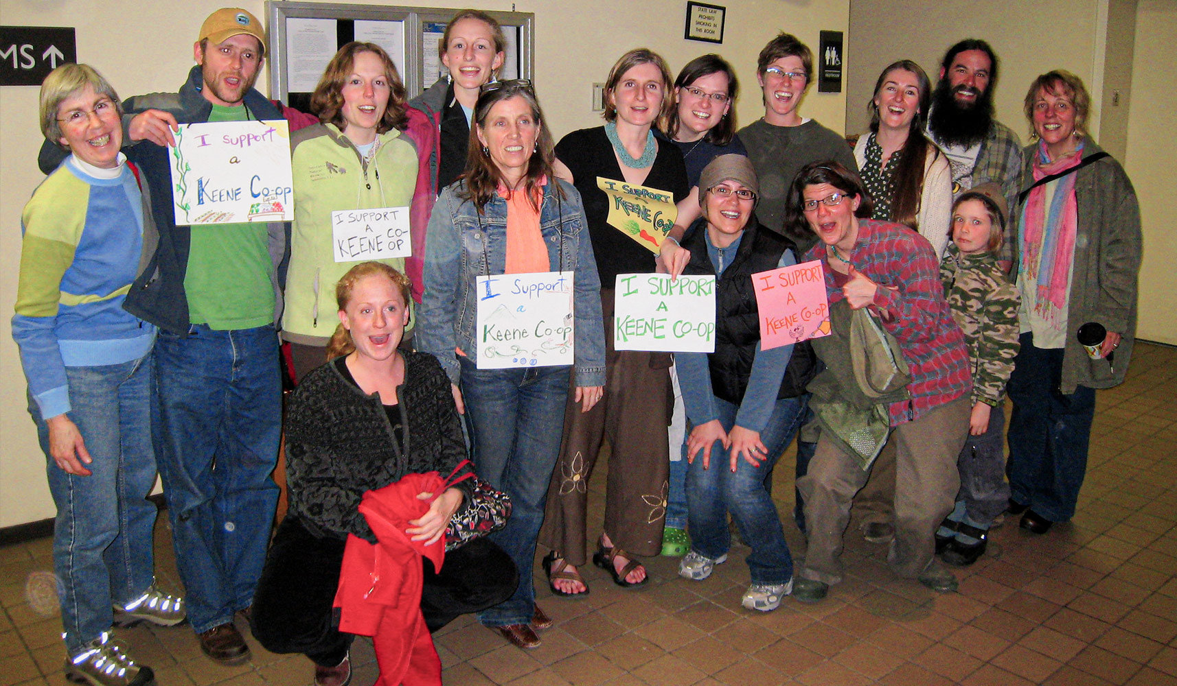 The Big Caption: Co-op Supporters Show Out